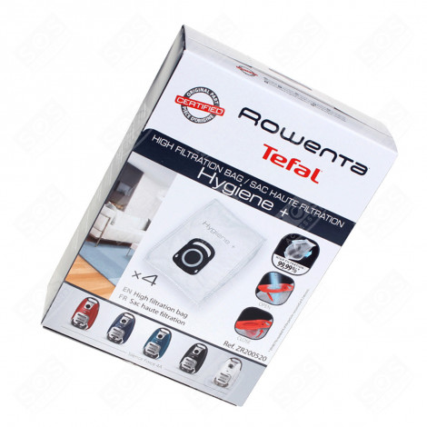 BOÎTE DE 4 SACS HAUTE FILTRATI STAUBSAUGER - ZR200520