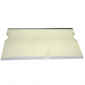 Glasablage komplett + Halterungsstange