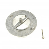 Abgasabführungsbrücke + Schraube