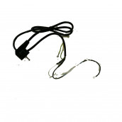 Schwarzes Kabel + Leitung