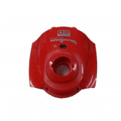 Kompletter roter Deckel