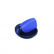 Drehknopf 6x5 blau