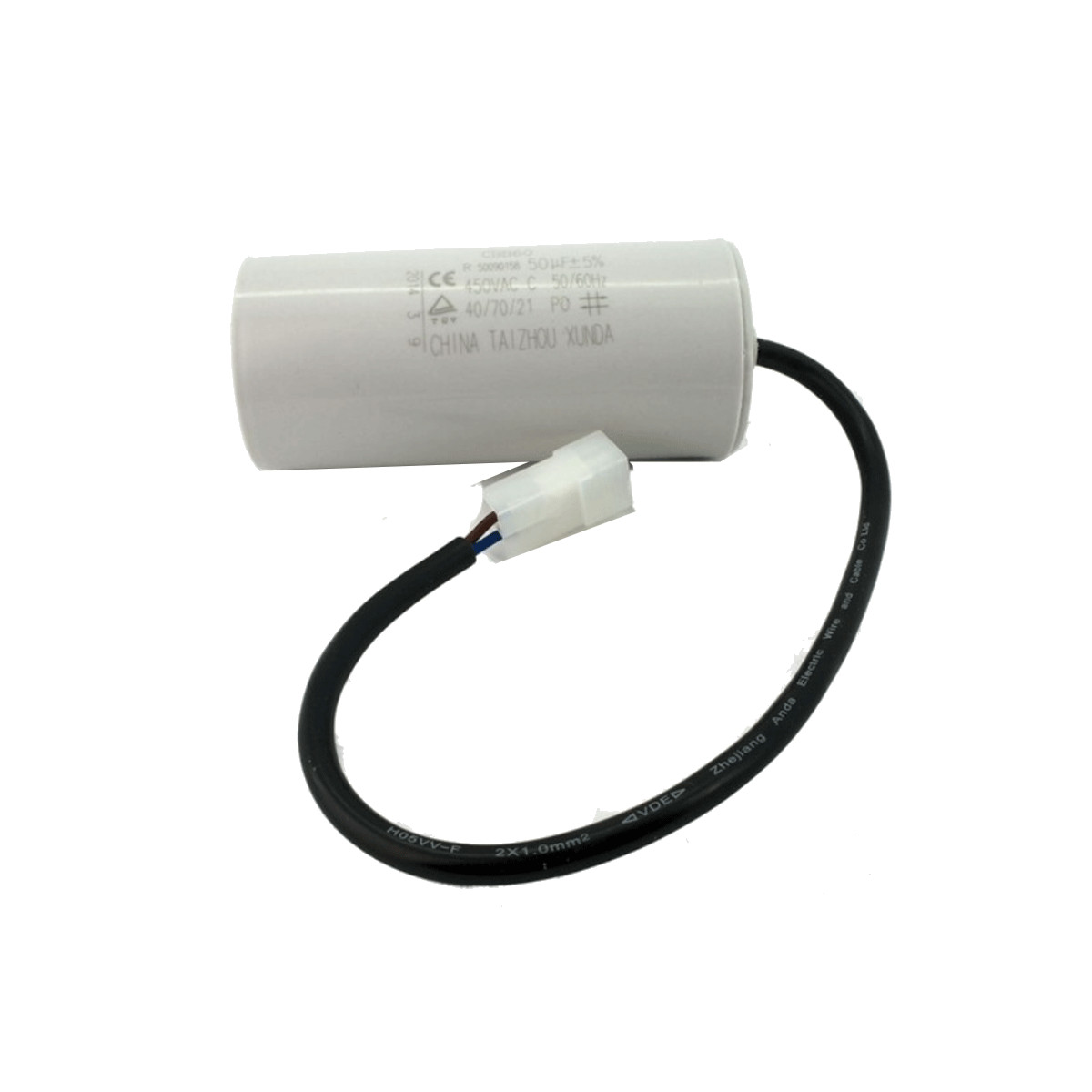 Kondensator 50uf 450v di. sp NILFISK 128500148
