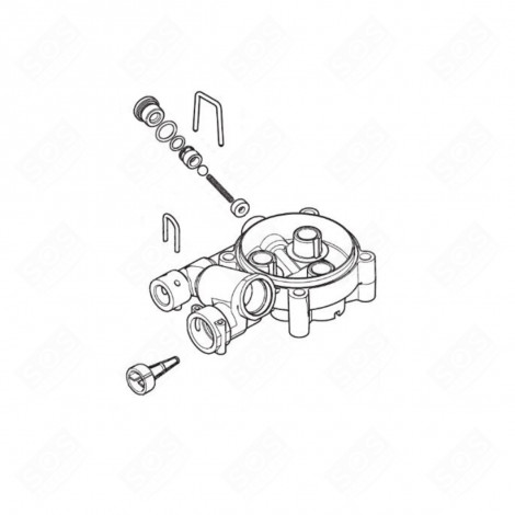 ZYLINDERBLOCK STARTKIT STAUBSAUGER - 128500618