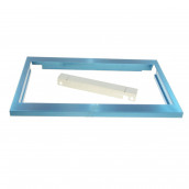 Rahmen aus Edelstahl