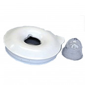 Küchenmaschine Deckel und grauer Stopfen