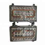 Platte und Widerstand