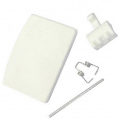 Bullaugen-Griff weiß