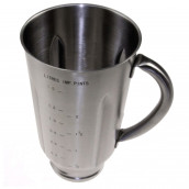 Edelstahl-Mixer-Schüssel nackt