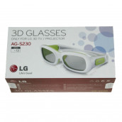 Aktiv 3D-Brille für Kinder + Kordel + Beutel