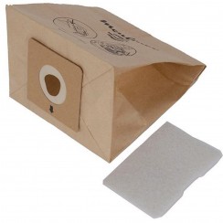 6er Pack Staubsaugerbeutel + 1 Filter