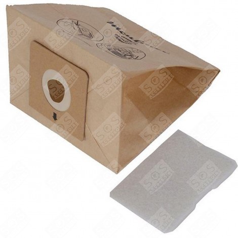 BOITE DE 6 SACS + 1 FILTRE