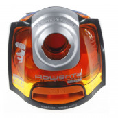 Vollständiger orangefarbener Deckel