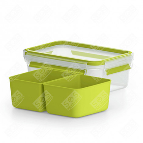 SNACKBOX MIT ZWEI FÄCHERN ZUBEHÖR UND PFLEGEPRODUKTE - K3100512