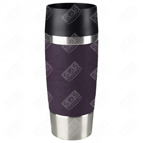 ISOLIERTER REISEBECHER PFLAUME 360 ML ZUBEHÖR UND PFLEGEPRODUKTE - K3085114