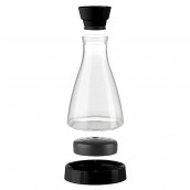 1-Liter-Karaffe Flow Friends schwarz