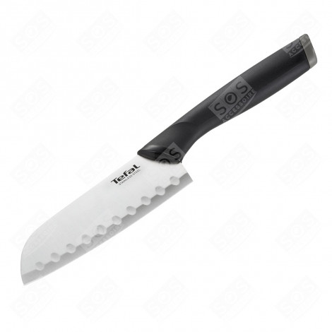 SANTOKU-MESSER 12 CM (EDELSTAHL) + HÜLLE ZUBEHÖR UND PFLEGEPRODUKTE - K2213614