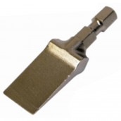 Breiter Flachstutzen für Espresso