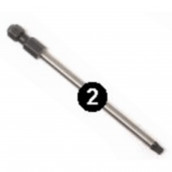 Schraubendreher-Tamper-Torx T15x90