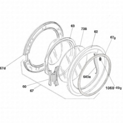 Rahmen des Bullauges (Kennung 62)