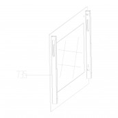 Außenscheibe (Kennzeichnung 735)