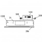 Elektronikplatine, Leistungsmodul (Kennzeichnung 1206)