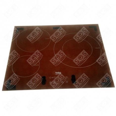 GLASKERAMIK-OBERTEIL KOCHPLATTEN, HERDPLATTEN, KOCHFELD - 190261673