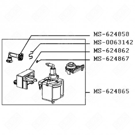 PUMPE KAFFEEMASCHINE, ESPRESSOMASCHINE - MS-624865