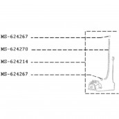 Pumpe (Kennzeichnung MS-624214) NESPRESSO VERTUO PLUS