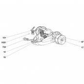 Hinterrad (Bezugsnummer 17)