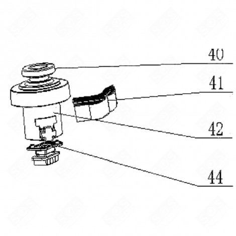 MOTOR (KENNUNG 40) STAUBSAUGER - 4071387478