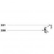 Scharnierhalterung (Kennzeichen 331)