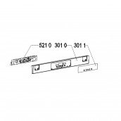 Original Dekorplatte Centaure Bezug 301 1