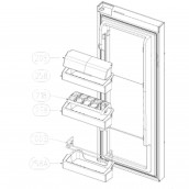 Balconnet à bouteilles (repère