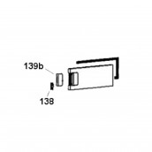 Schließfeder des Verdampfers (Kennzeichnung 138)