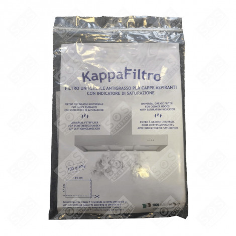 UNIVERSAL-FETTFILTER 114 X 47 CM DUNSTABZUGSHAUBE - FK017