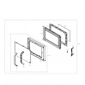 Original Komplette Tür mit Nummer 1