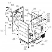 Türsteuerungs-Halterung TD-75/85 (Kennzeichen 6874)
