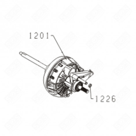 TRENNVORRICHTUNG (KENNZEICHEN 1226) WÄSCHETROCKNER - 561491