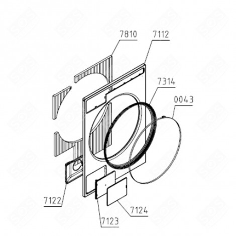 KEILRIEMENZANGE (KENNUNG 0041) WASCHMASCHINE - 686990