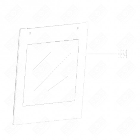 TÜRFASSADE (BEZUG 884) BACKOFEN, KÜCHENHERD - 210442353