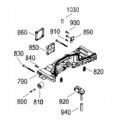 Gummilüfterhalterung (Bezugsnummer 860)