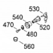Schloss mit Schlüsseln (Kennzeichnung 520)