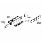 Frontabdeckung grau (Bezug 2020)