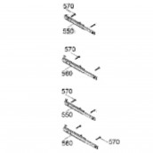 Teleskop-Schienen (Kennzeichnung 5460)