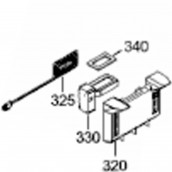 Verdampfungselement (Kennzeichnung 340)