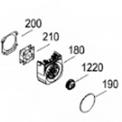 Gehäuse für akust./ventil. Warnschalter (Ref. 180)