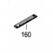 Komplettes Beleuchtungsgehäuse (Kennzeichen 160)