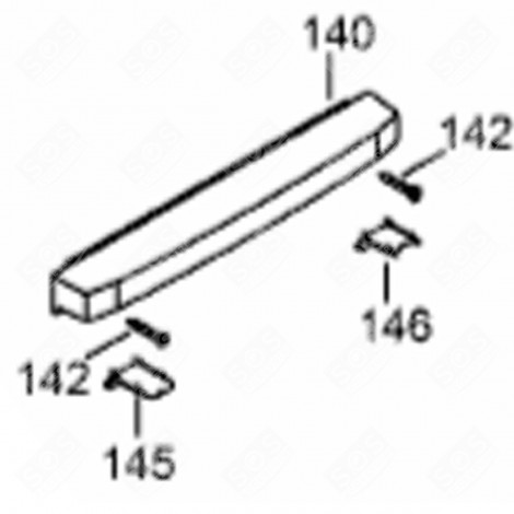 BEDIENFELDGEHÄUSE (REFERENZ 140) KÜHLSCHRANK, GEFRIERSCHRANK - 7432905