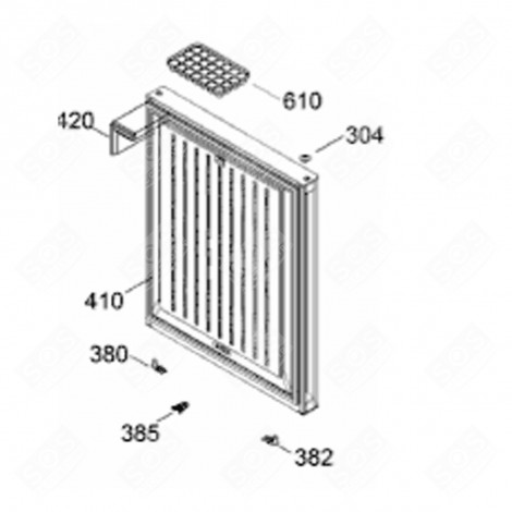 RING (KENNZEICHNUNG 380) KÜHLSCHRANK, GEFRIERSCHRANK - 7434534